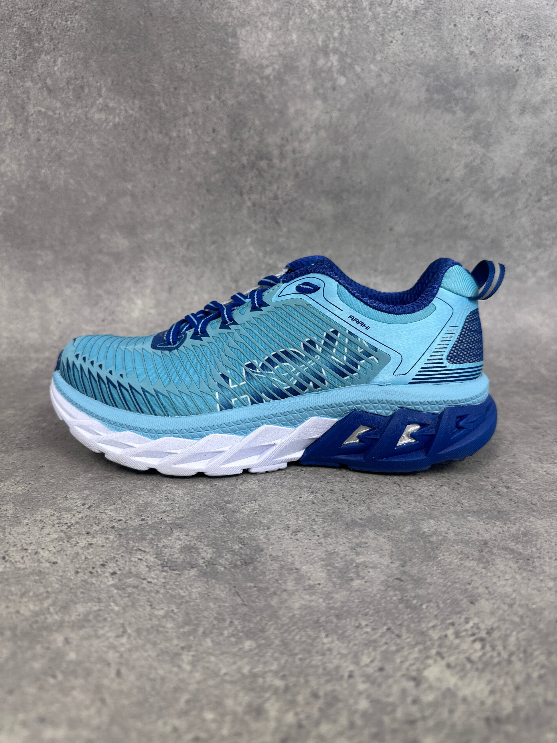 Hoka Arahi 4 Women’s Stability Running Shoes UK 4.5 Blue Boxed