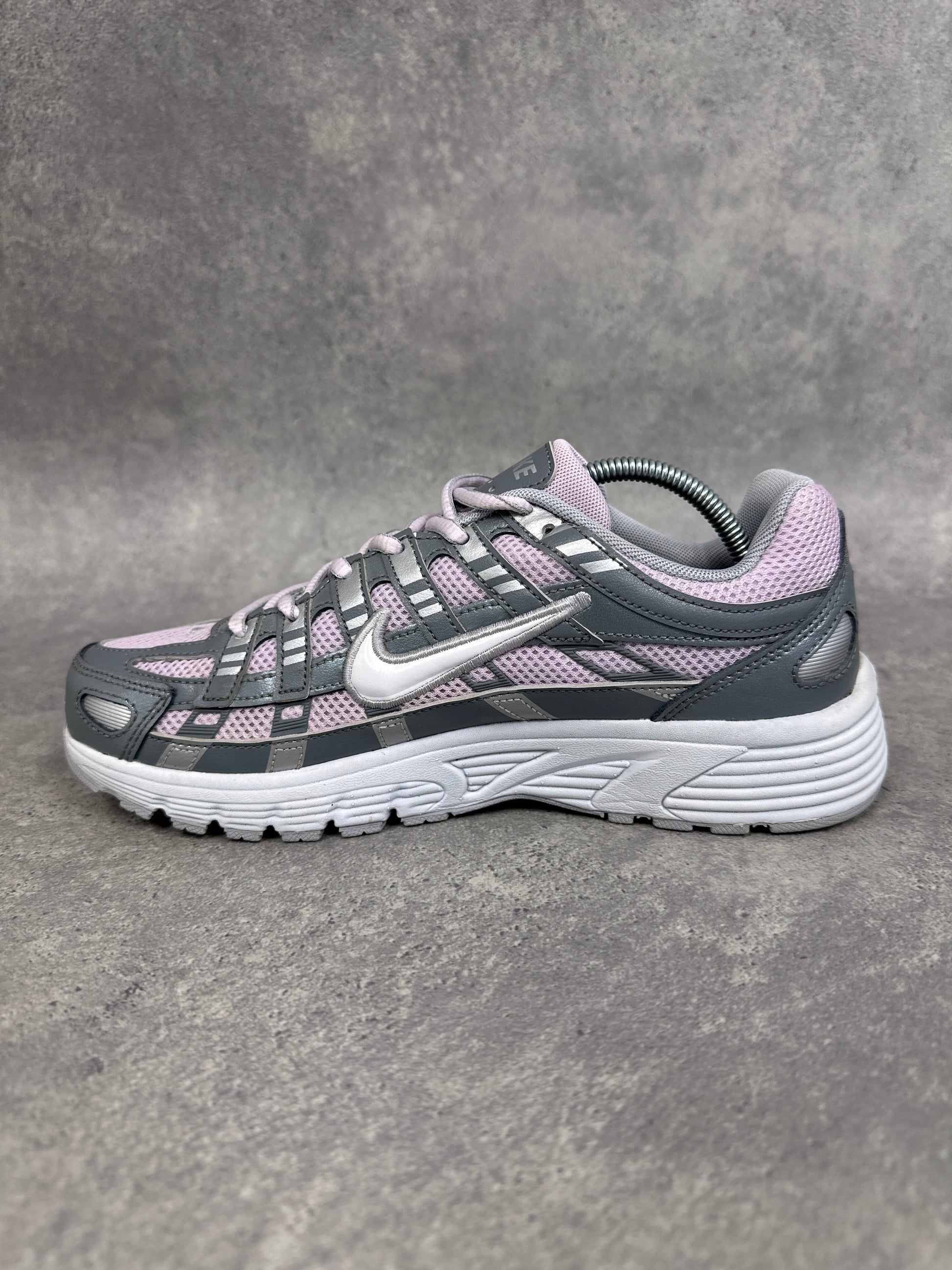 Nike P 6000 Trainers Grey Pink Womens UK6