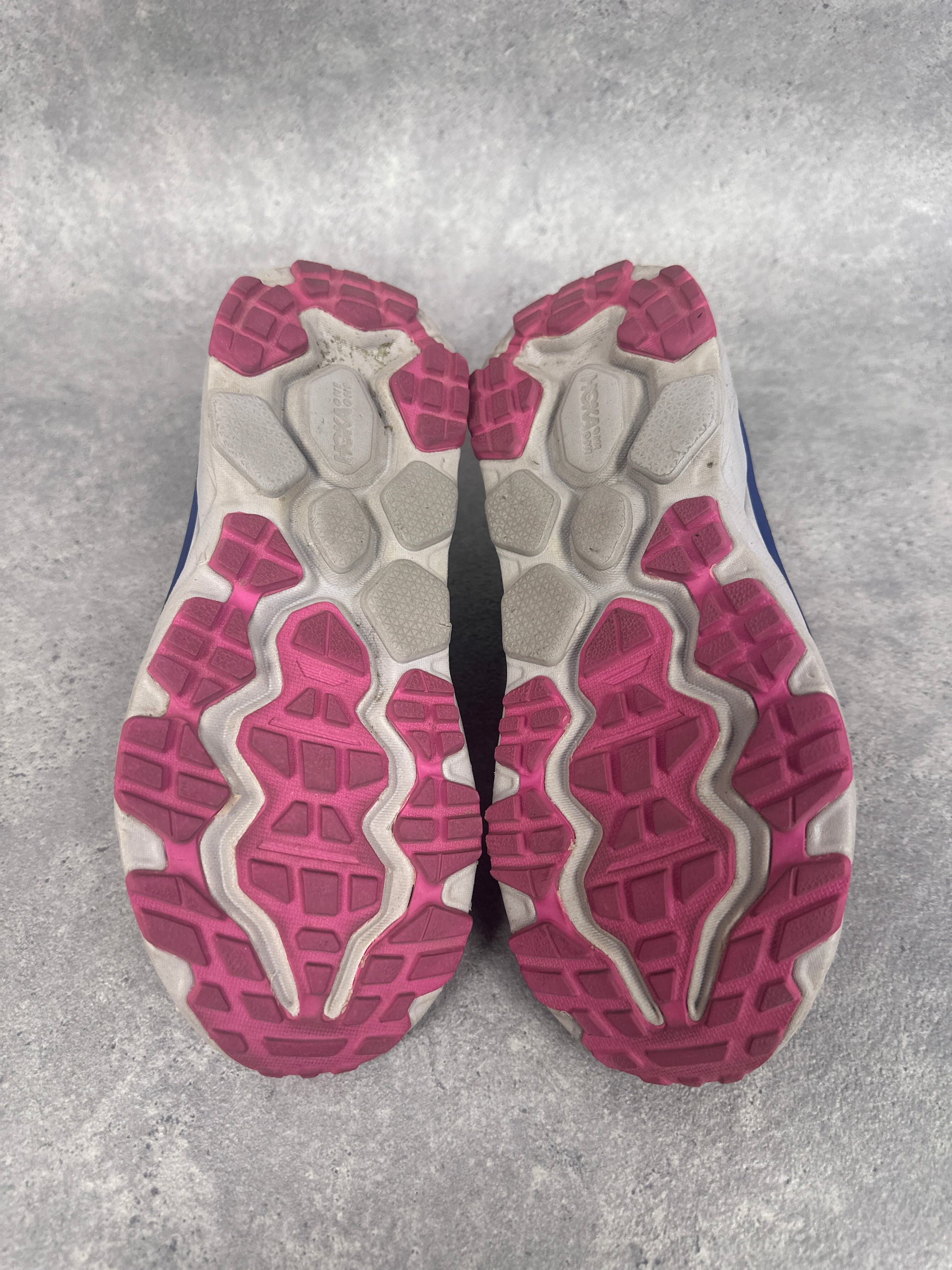 Hoka Challenger ATR 5 Trail Running Shoes Navy Purple Pink Womens UK6