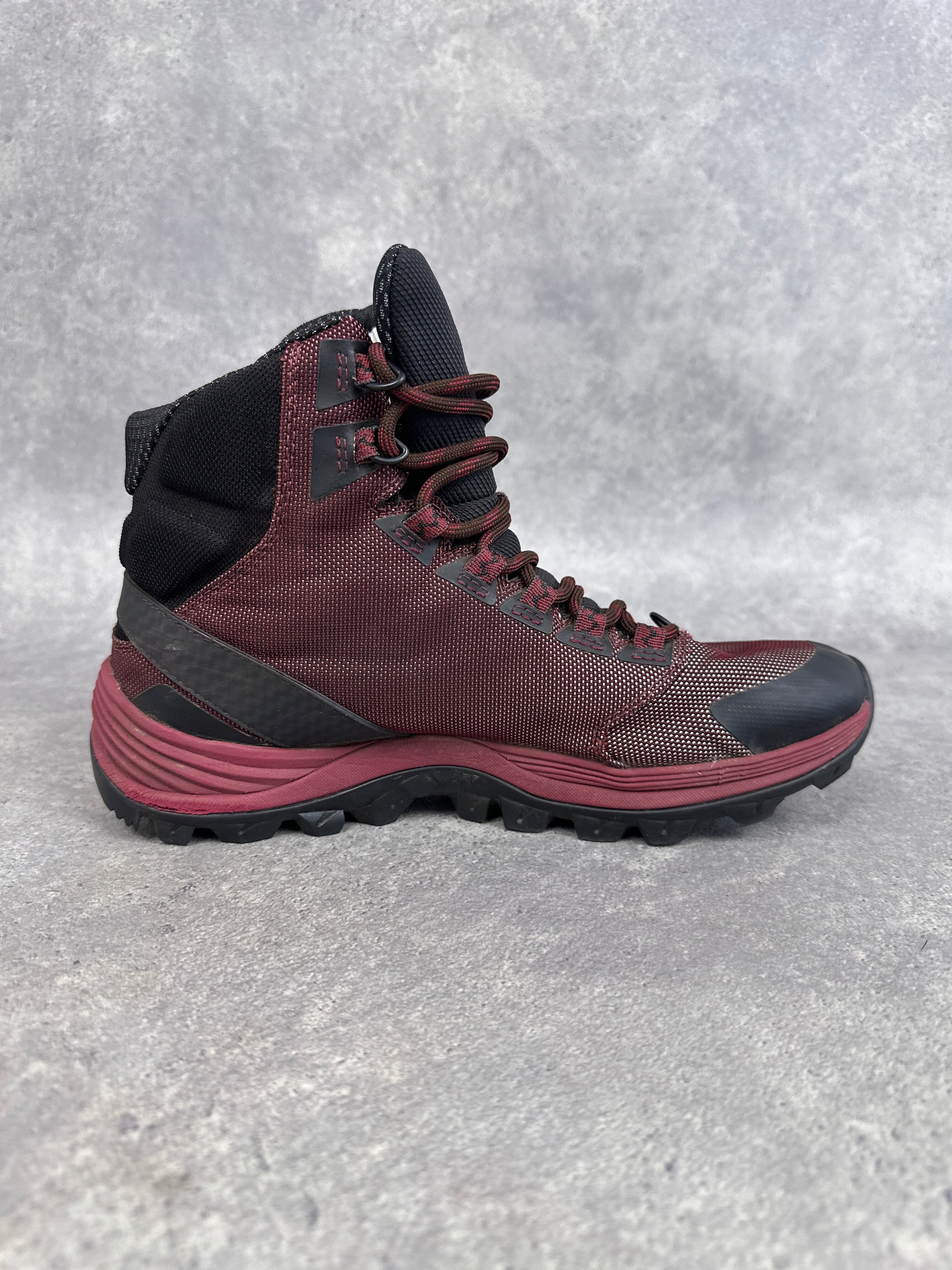 Merrell Bravada Thermo Hiking Boots UK 5.5 Burgundy