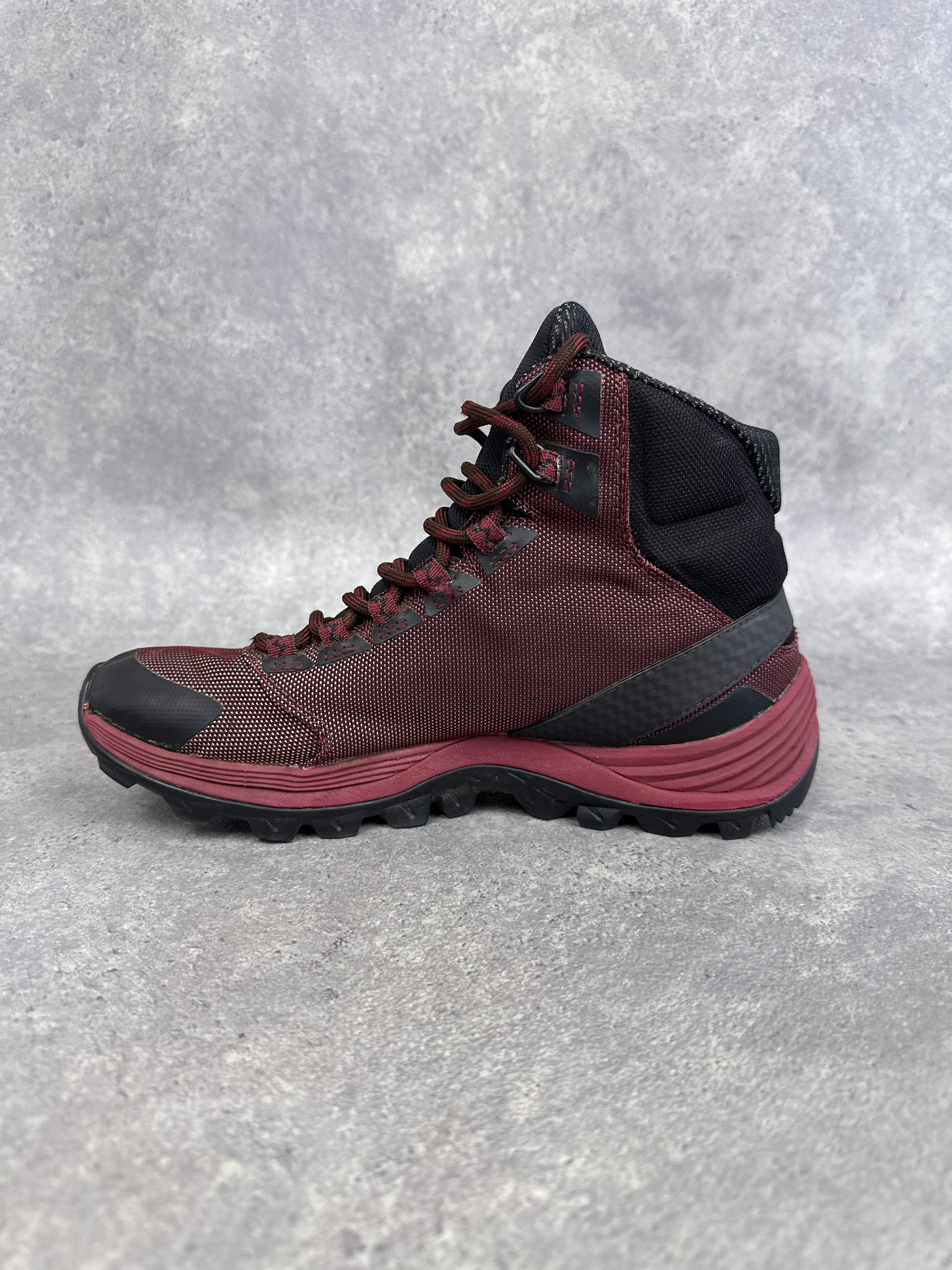 Merrell Bravada Thermo Hiking Boots UK 5.5 Burgundy