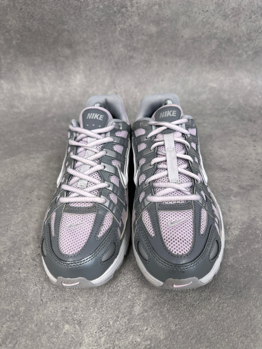 Nike P 6000 Trainers Grey Pink Womens UK6