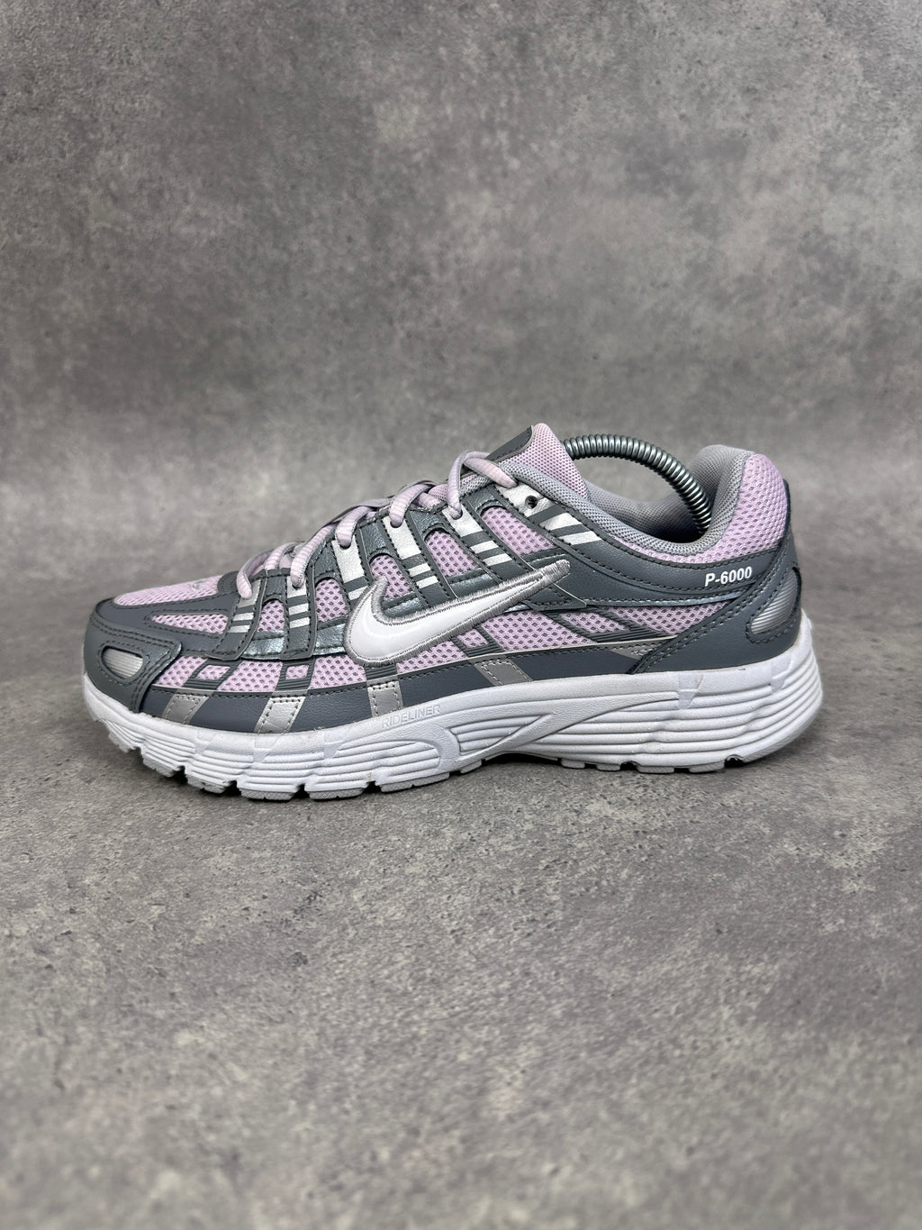 Nike P 6000 Trainers Grey Pink Womens UK6