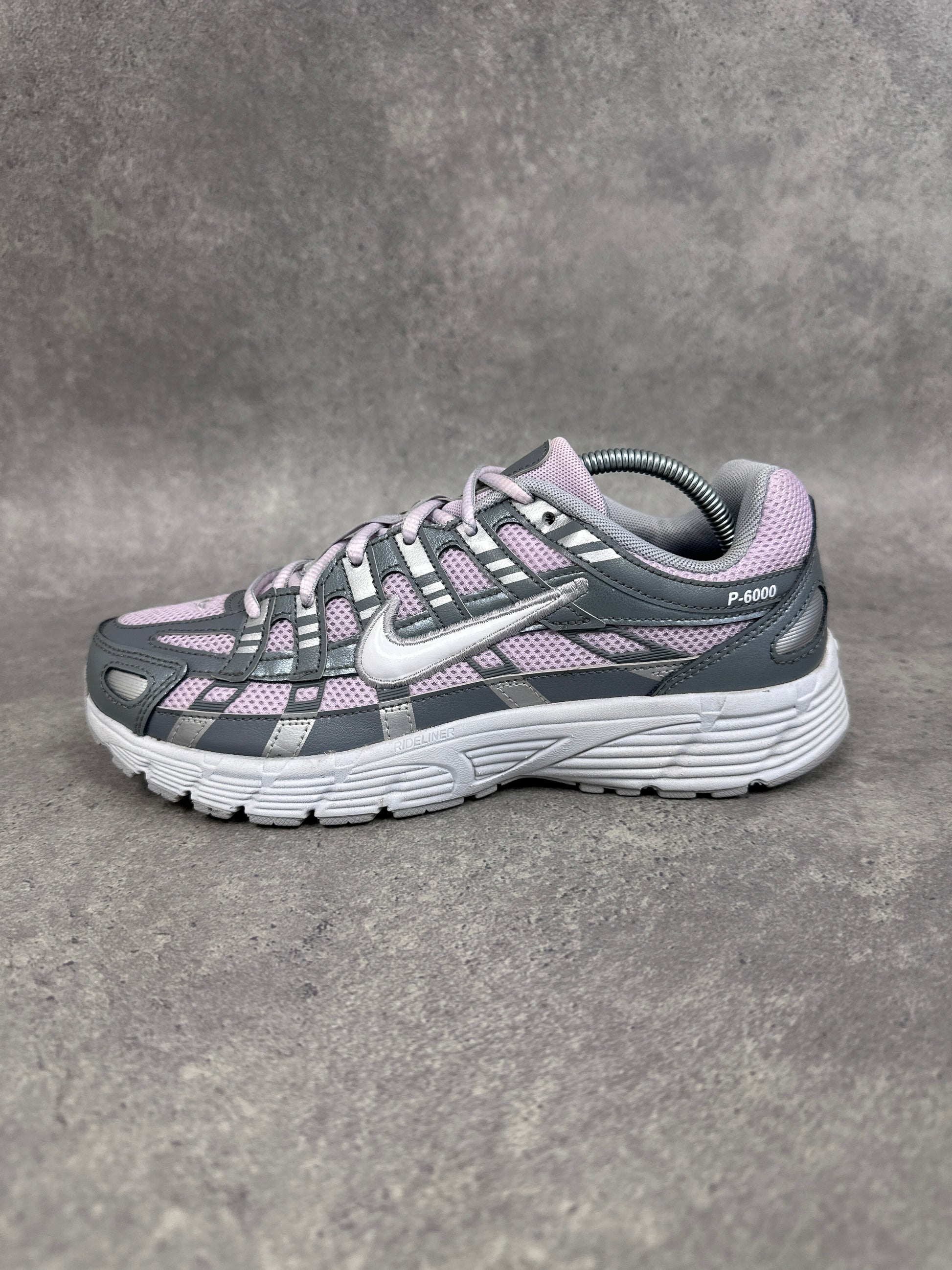 Nike P 6000 Trainers Grey Pink Womens UK6