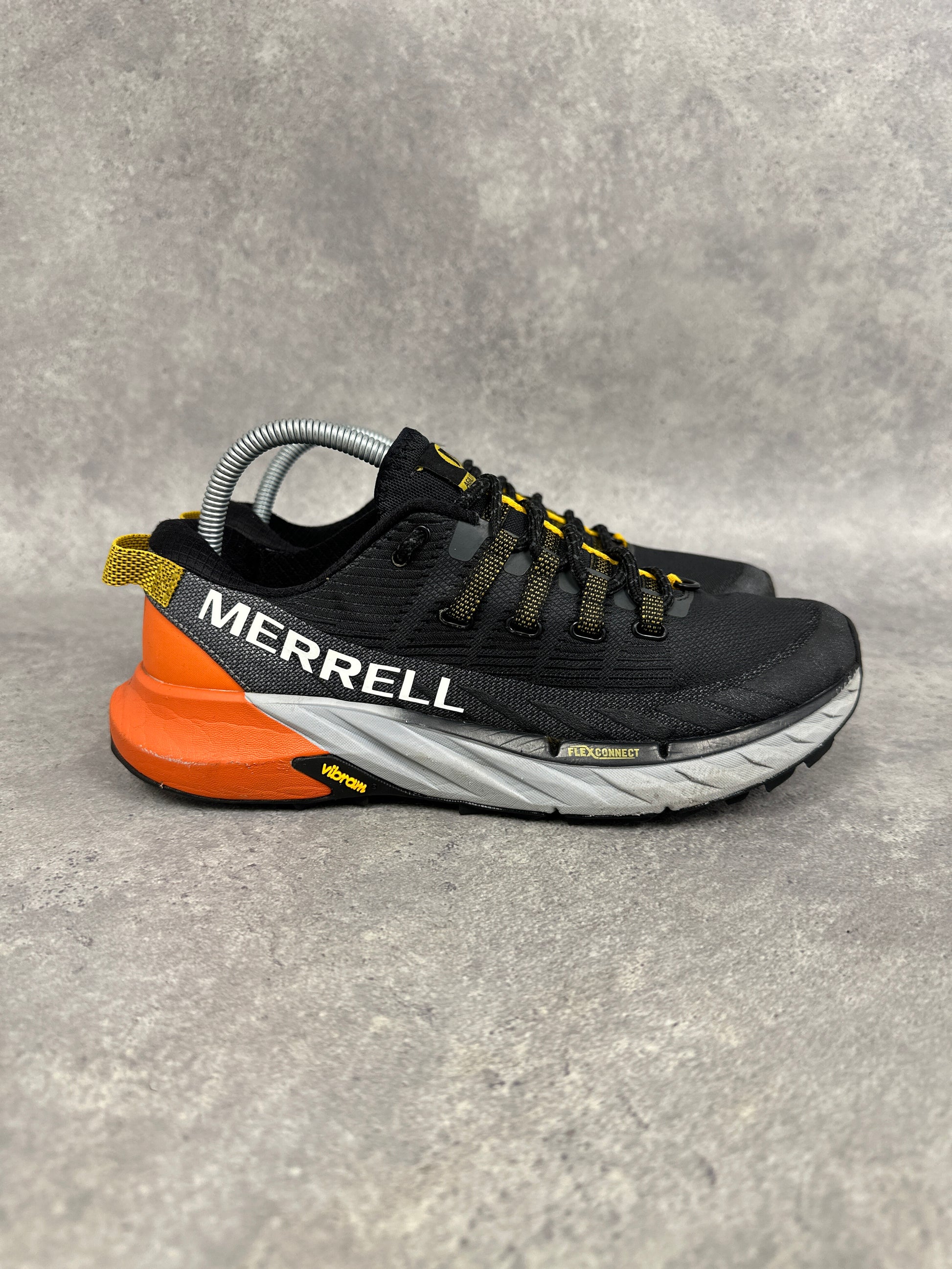 Merrell MTL Long Sky 2 Trail Running Shoes UK 7.5 Black Orange