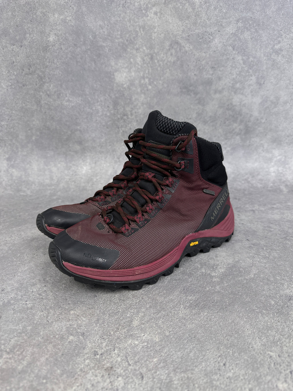 Merrell Bravada Thermo Hiking Boots UK 5.5 Burgundy