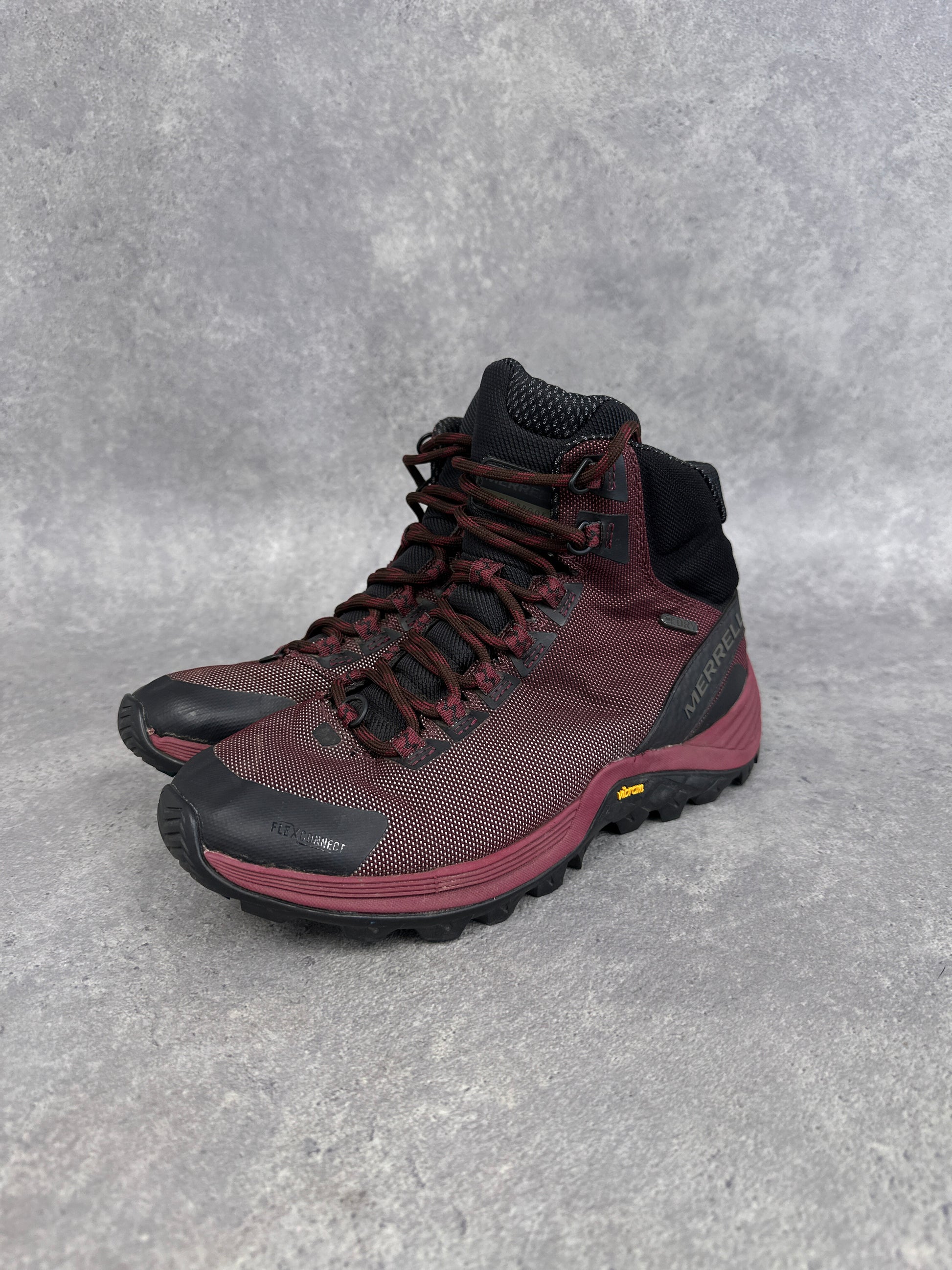 Merrell Bravada Thermo Hiking Boots UK 5.5 Burgundy