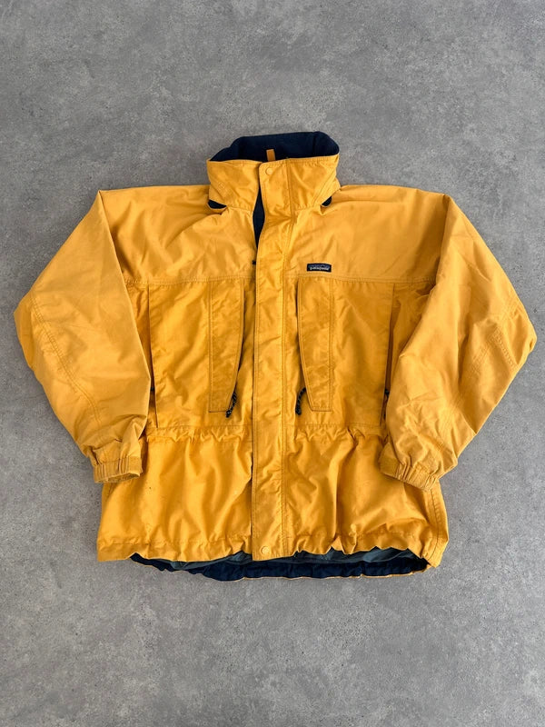Patagonia Nitro II H2No Jacket Men’s L Yellow Waterproof