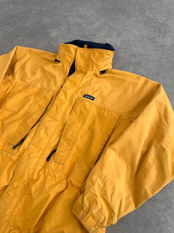 Patagonia Nitro II H2No Jacket Men’s L Yellow Waterproof