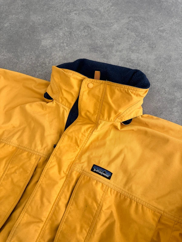 Patagonia Nitro II H2No Jacket Men’s L Yellow Waterproof