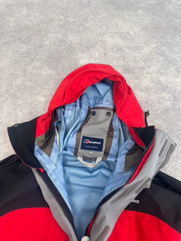 Berghaus Extreme XCR Gore-Tex Waterproof Jacket Men’s M Red Grey Black