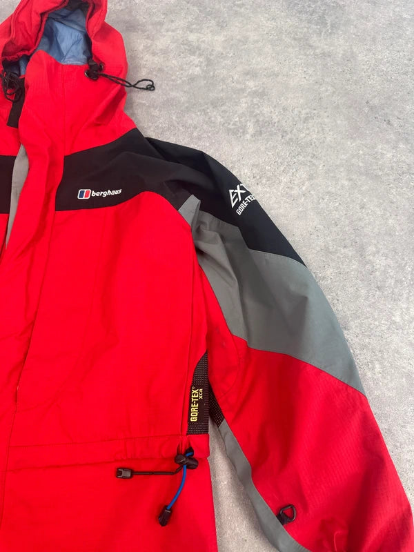 Berghaus Extreme XCR Gore-Tex Waterproof Jacket Men’s M Red Grey Black