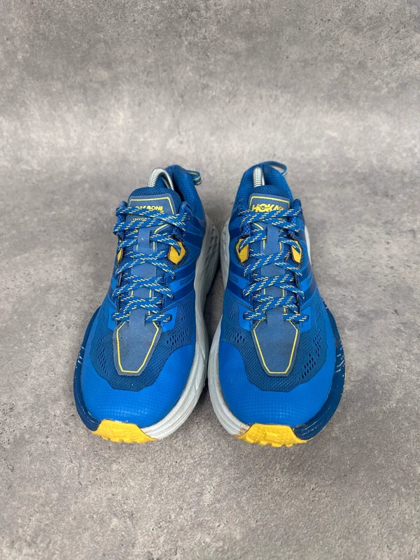 Hoka Speedgoat 3 Women’s Trail Running Shoes UK 6 Blue Yellow