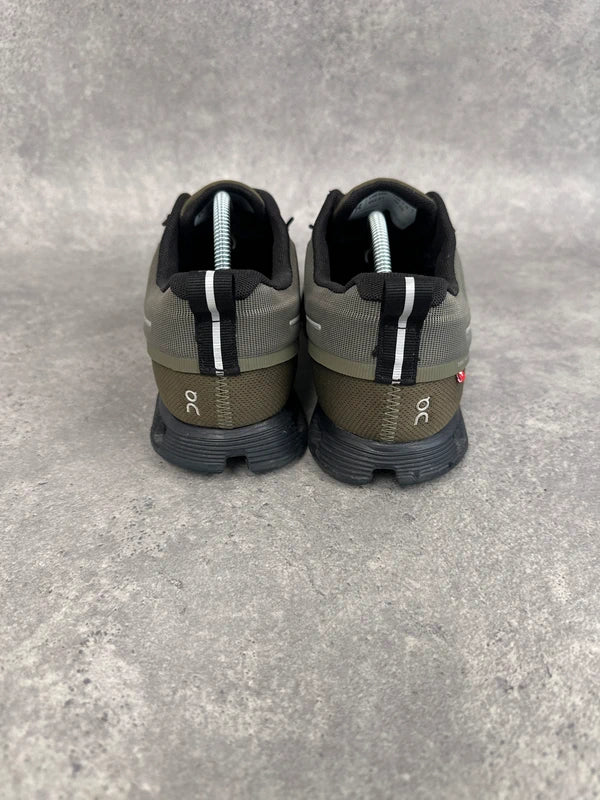 On Cloud Waterproof Men’s Running Shoes UK 7.5 Olive Black