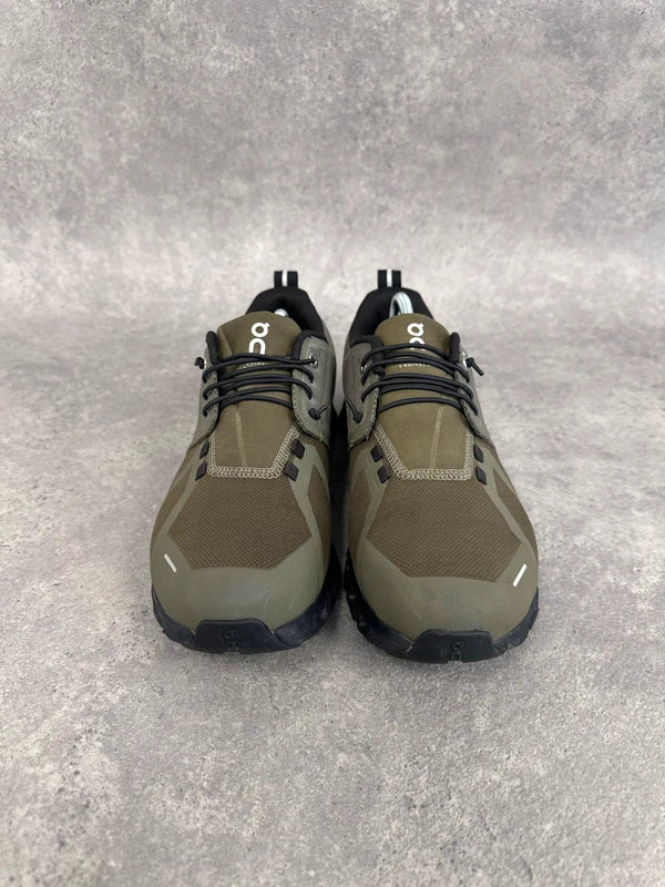 On Cloud Waterproof Men’s Running Shoes UK 7.5 Olive Black