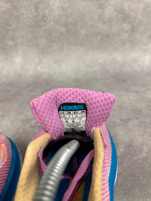 Hoka Clifton 9 Women’s Running Shoes UK 5 Pink Blue