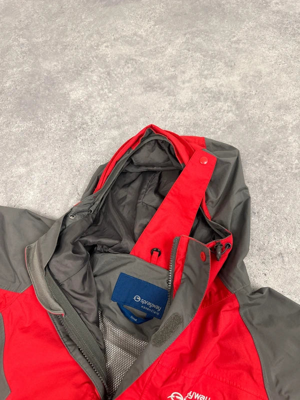 Sprayway Santiago Jacket Men’s Small Red Lightweight Outdoor