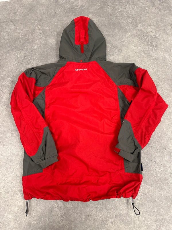 Sprayway Santiago Jacket Men’s Small Red Lightweight Outdoor
