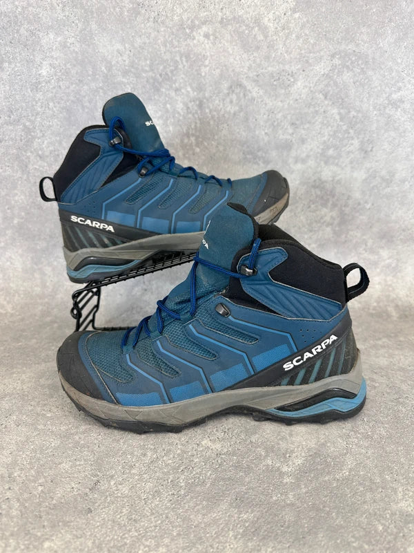 Scarpa Maverick Mid GTX Hiking Boots Men’s UK 9.5 Blue Gore-Tex