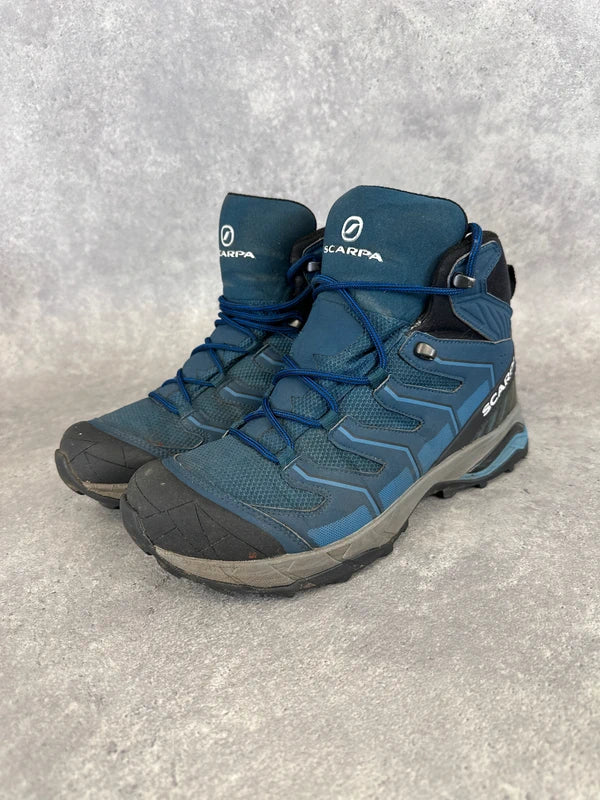 Scarpa Maverick Mid GTX Hiking Boots Men’s UK 9.5 Blue Gore-Tex