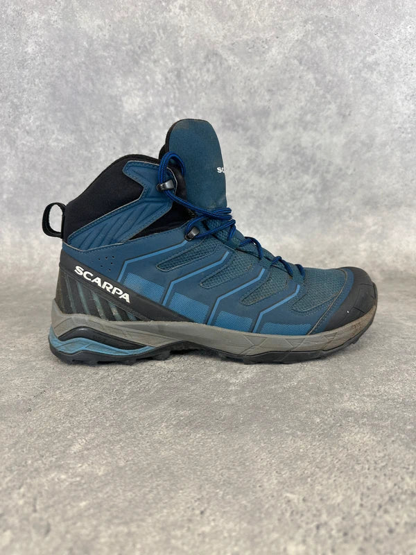 Scarpa Maverick Mid GTX Hiking Boots Men’s UK 9.5 Blue Gore-Tex