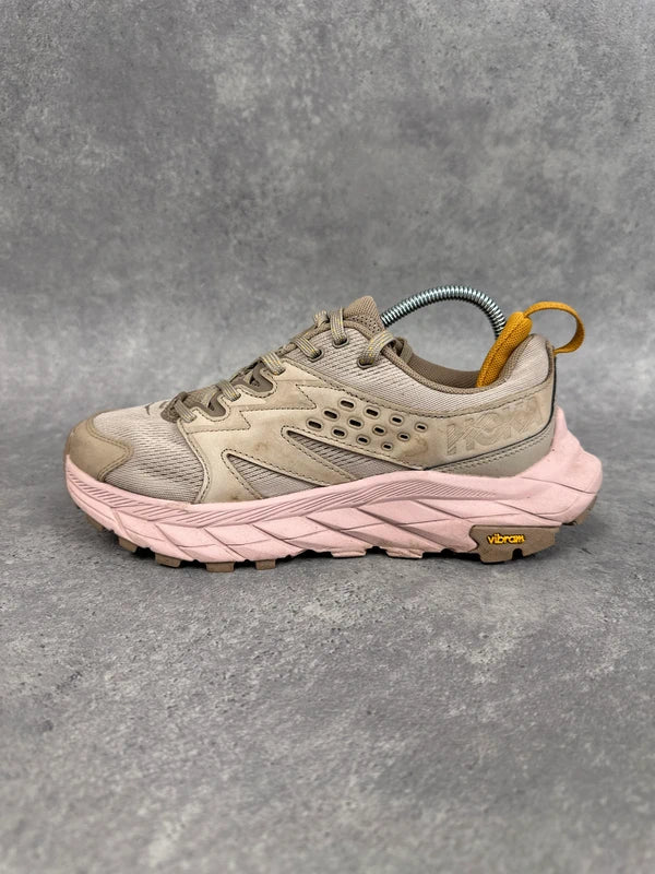 Hoka Anacapa Breeze Low Women’s Trail Shoes UK 6 Taupe Pink