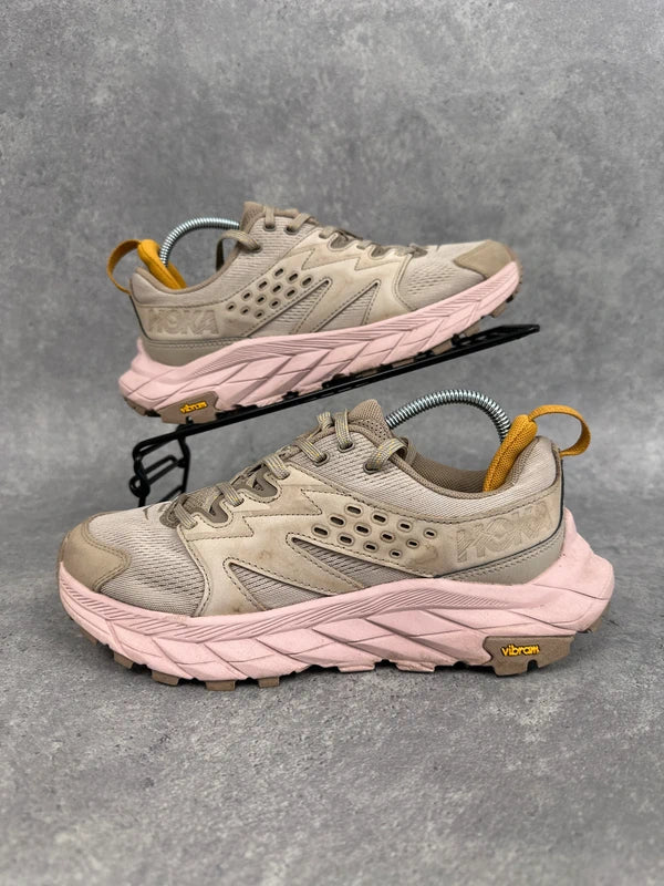 Hoka Anacapa Breeze Low Women’s Trail Shoes UK 6 Taupe Pink