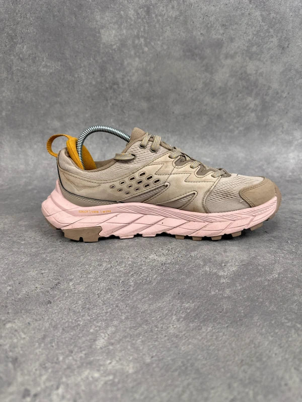 Hoka Anacapa Breeze Low Women’s Trail Shoes UK 6 Taupe Pink