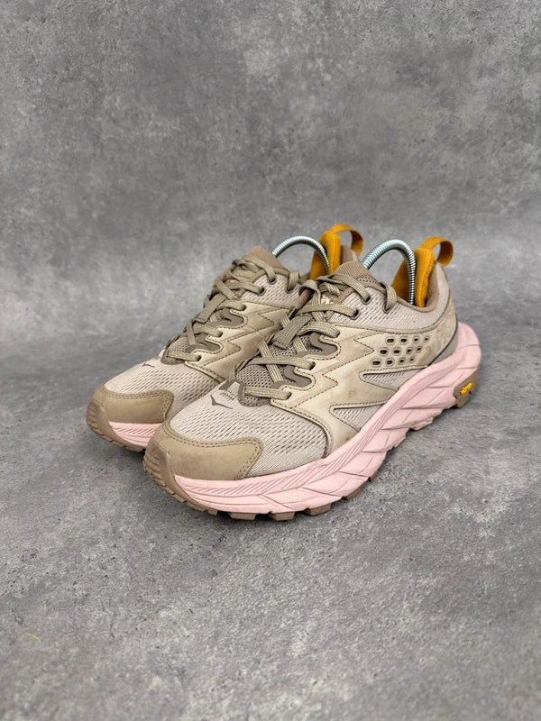 Hoka Anacapa Breeze Low Women’s Trail Shoes UK 6 Taupe Pink