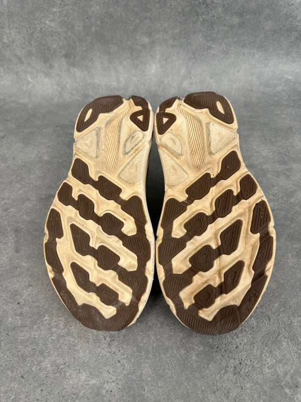 Hoka Clifton 9 Men’s Running Shoes UK 9.5 Tan Beige