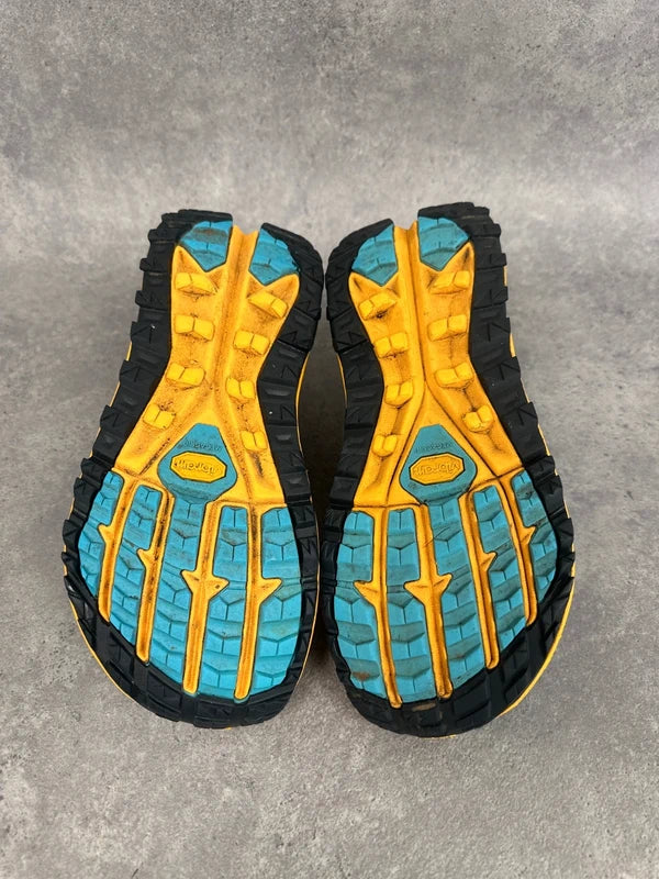 Altra Olympus 5 Men’s Trail Running Shoes UK 9 Blue Yellow Vibram