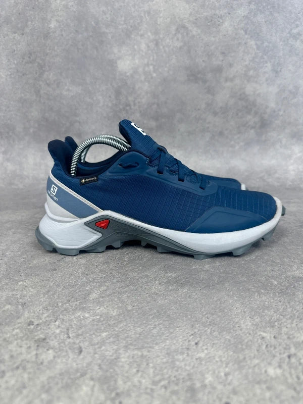 Salomon Alphacross 4 GTX Women’s Trail Shoes UK 5.5 Navy Blue