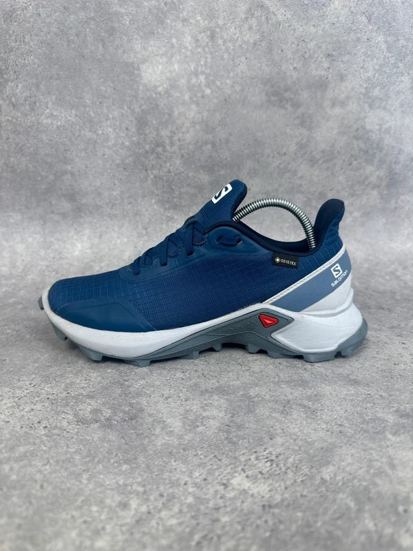 Salomon Alphacross 4 GTX Women’s Trail Shoes UK 5.5 Navy Blue