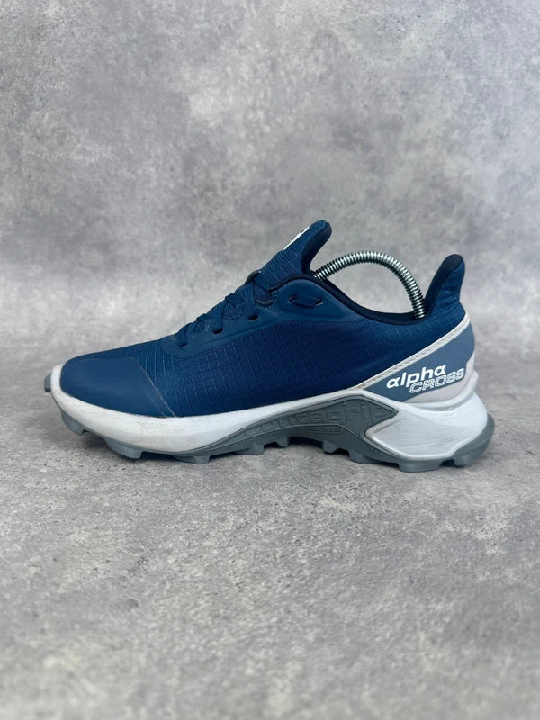 Salomon Alphacross 4 GTX Women’s Trail Shoes UK 5.5 Navy Blue