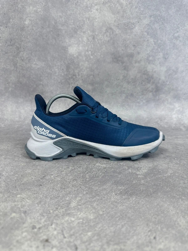 Salomon Alphacross 4 GTX Women’s Trail Shoes UK 5.5 Navy Blue