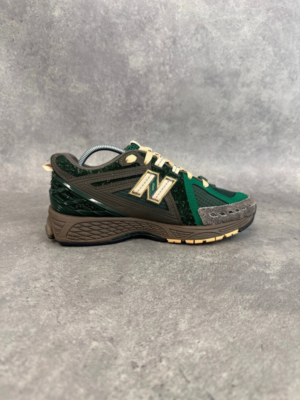 New Balance 1906R Women’s Trainers UK 6 Green Olive Suede Mesh