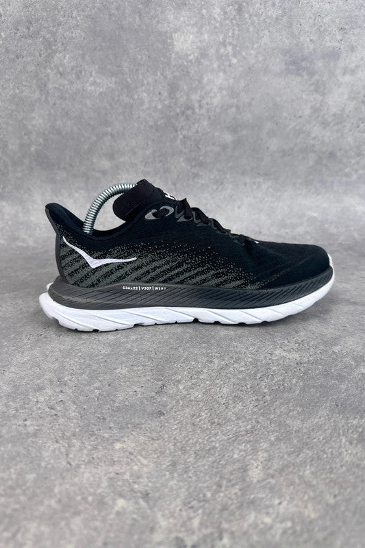 Hoka Mach 5 Women’s Running Shoes UK 3.5 Black White