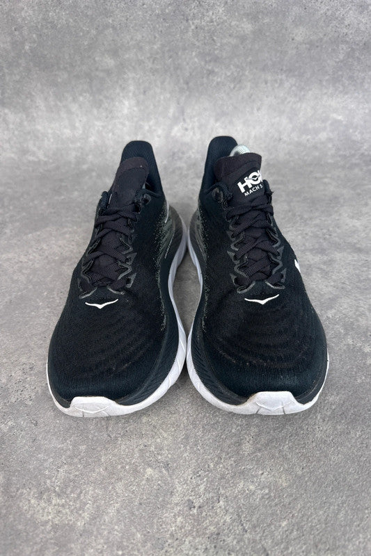 Hoka Mach 5 Women’s Running Shoes UK 3.5 Black White