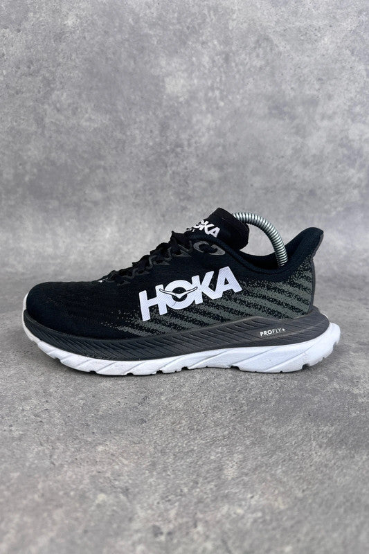 Hoka Mach 5 Women’s Running Shoes UK 3.5 Black White