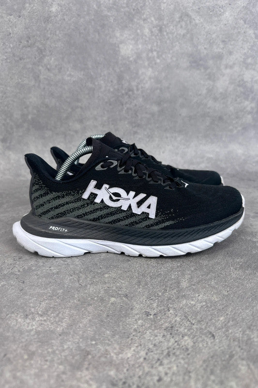 Hoka Mach 5 Women’s Running Shoes UK 3.5 Black White