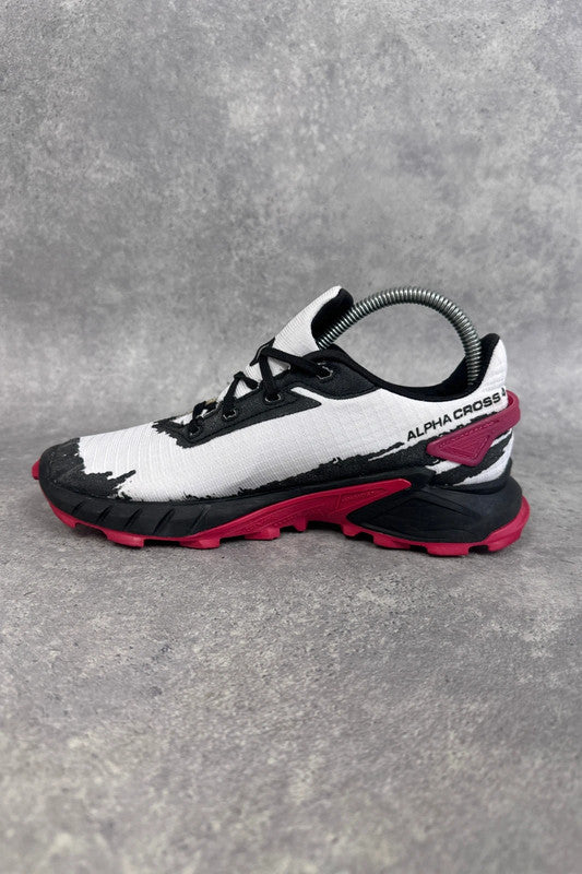 Salomon Alphacross 4 Women’s Trail Running Shoes UK 5.5 White Pink Black