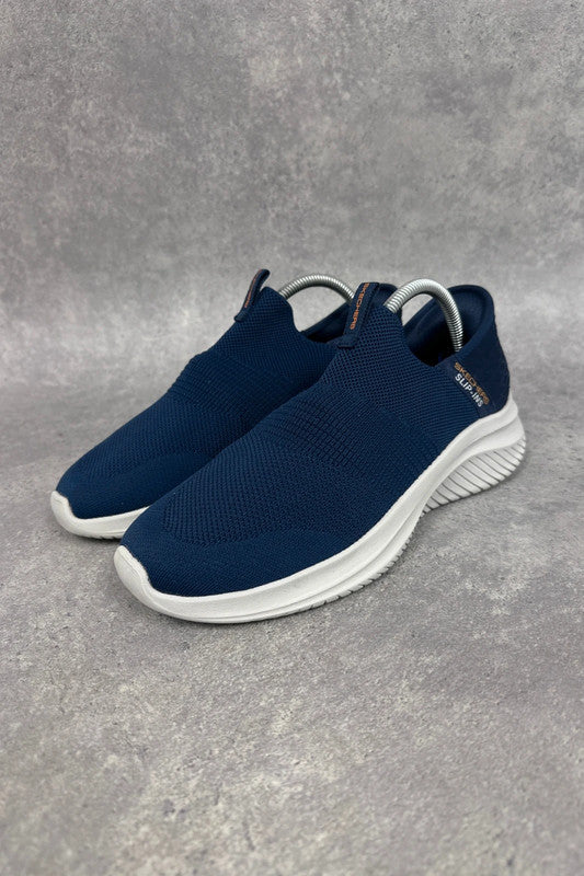 Skechers Slip-ins Women’s Trainers UK 7 Navy Blue Hands-Free Comfort