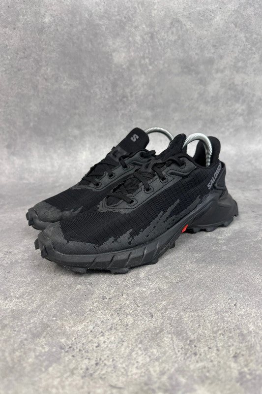 Salomon Alphacross 4 Women’s Trail Running Shoes UK 6 Triple Black