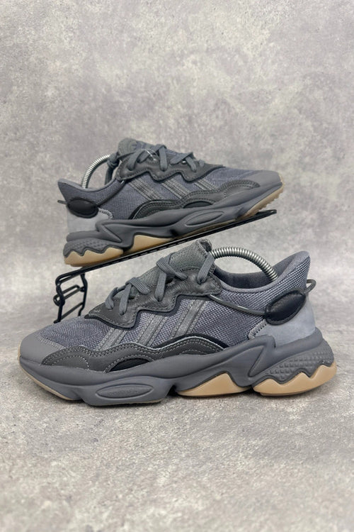 Adidas Ozweego Women’s Trainers UK 7 Grey Five Black Gum GX1832 New