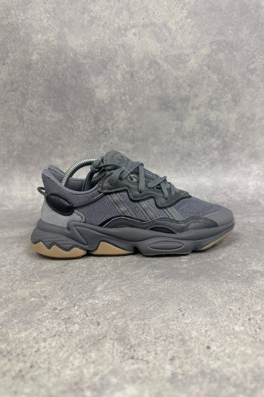 Adidas Ozweego Women’s Trainers UK 7 Grey Five Black Gum GX1832 New