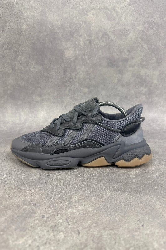 Adidas Ozweego Women’s Trainers UK 7 Grey Five Black Gum GX1832 New