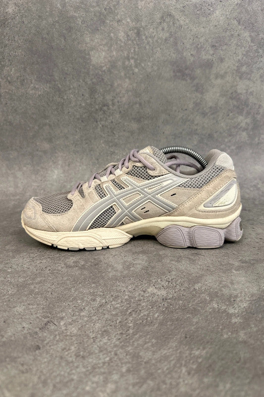 Asics Gel-Nimbus 9 Men’s Trainers UK 8.5 Grey Cream Off-White Y2K