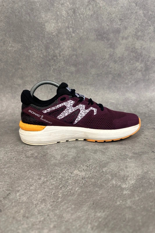 Salomon Sonic 5 Confidence Women’s Running Shoes UK 5.5 Purple Orange