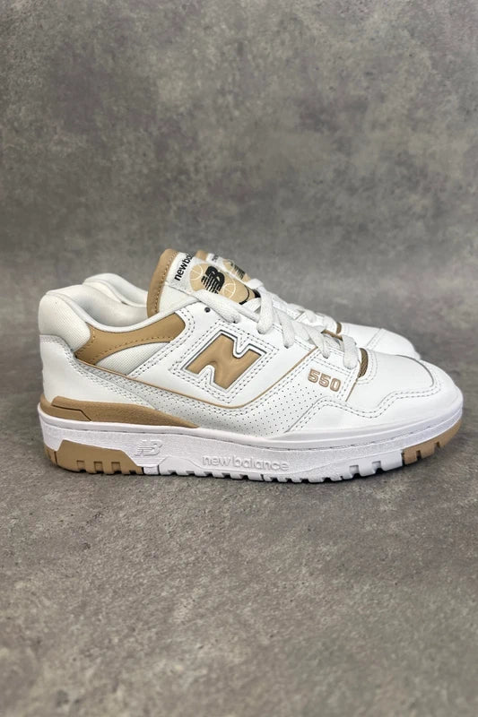 New Balance 550 Women’s Trainers UK 5 White Beige BBW550BT