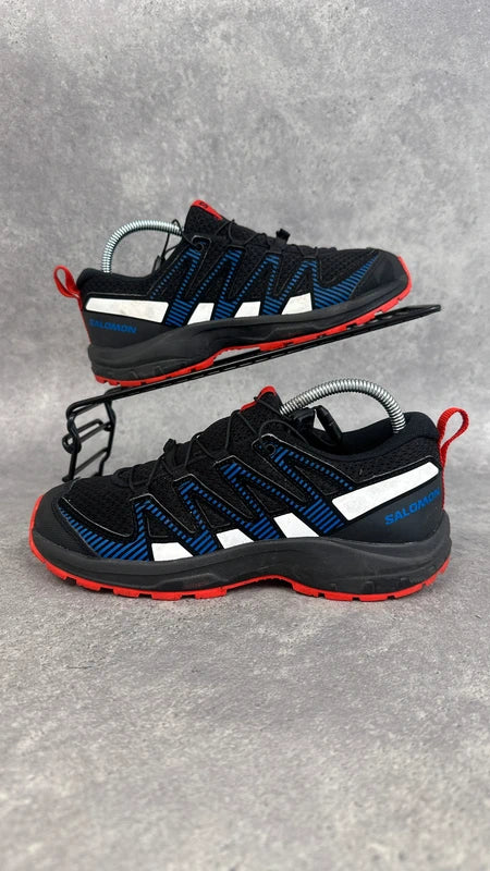 Salomon XA Pro Women’s Trail Running Shoes UK 3.5 Black Blue Red White